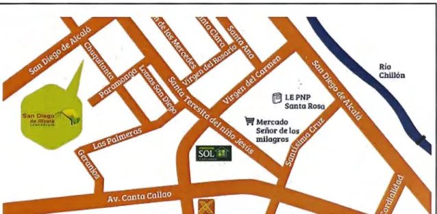 Fig. N º 4.1.- Plano de ubicación del proyecto. 