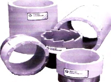 Figura 111-2:  Tipos de coronas de widia. 