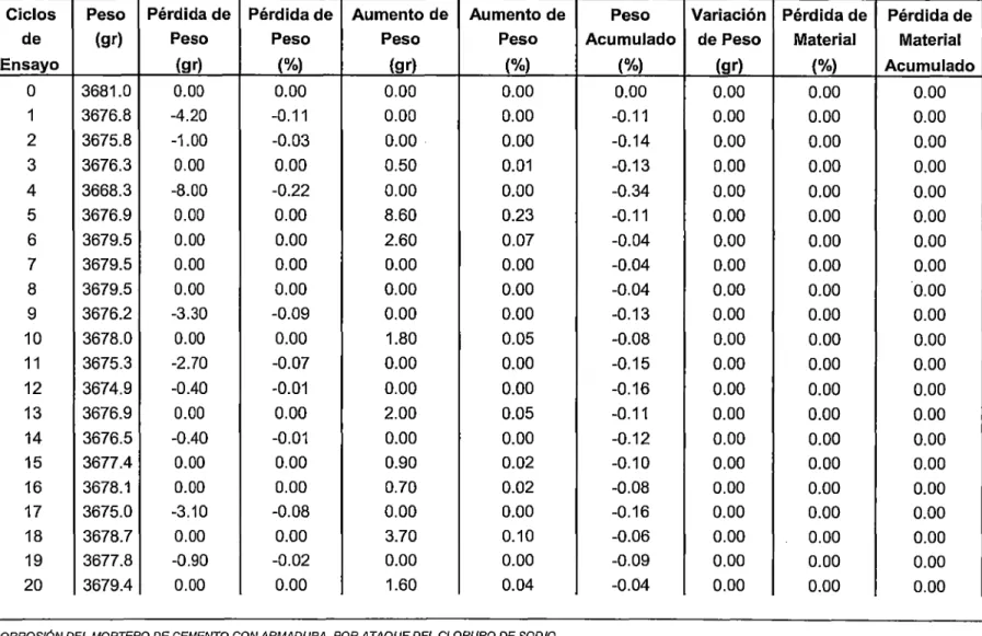 TABLA No  5.8 