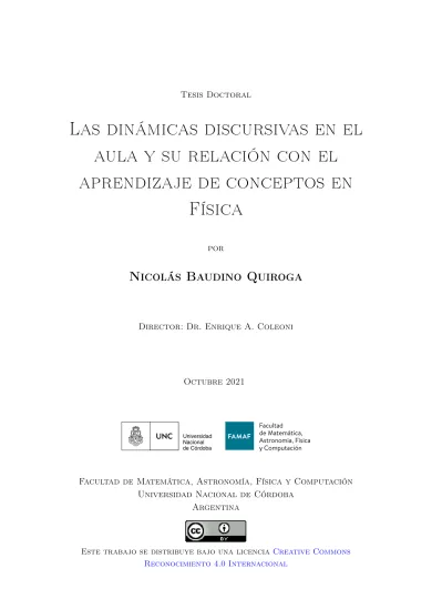 Las Dinámicas Discursivas En El Aula Y Su Relación Con El Aprendizaje ...