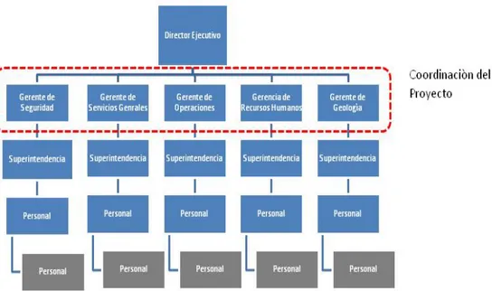 Figura 2.6  Organización funcional 