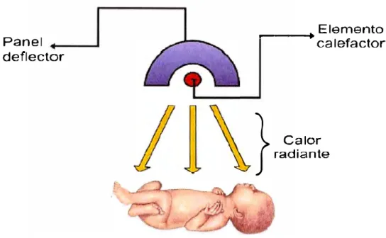 Fig  1.2 Transmisión de calor por radiación 