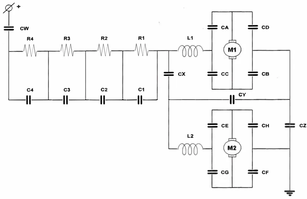 Figura 2.1: Diagrama Eléctrico del Sistema de Arranque, Velocidad  y Parada de la locomotor3: ha controlar 