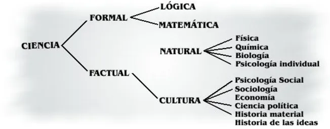 Figura 4. Una clasificación de las Ciencias   Ciencia básica y ciencia aplicada  