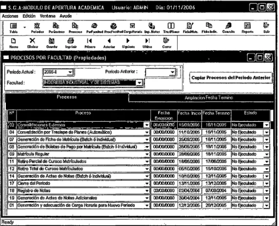 Fig. 2.5.  Registro  1  Procesos 