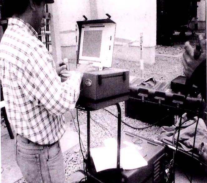 Foto A4:  Ejecución de la Prueba Factor de Potencia. 