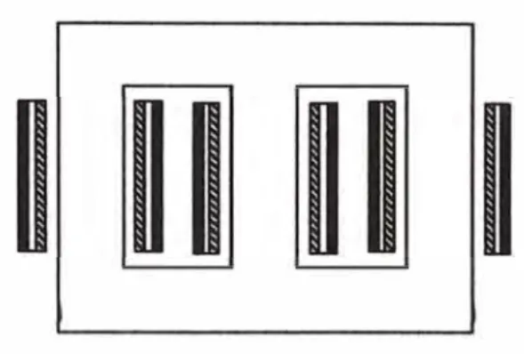 Fig.  3.1  Arreglos típicos de transformadores. 