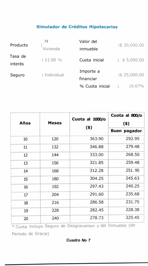 Cuadro No 7 