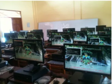 Foto N° 7: Bloque E (Laboratorio de computo)-fuente propia