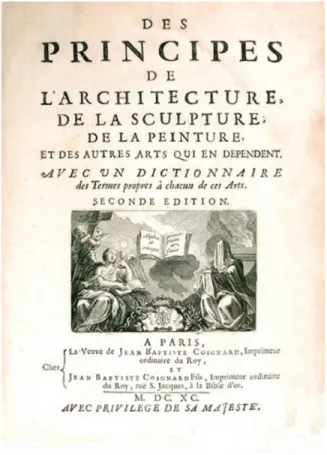 FIG. 4. Front page of the second edition of Andre´ Fe´libien’s