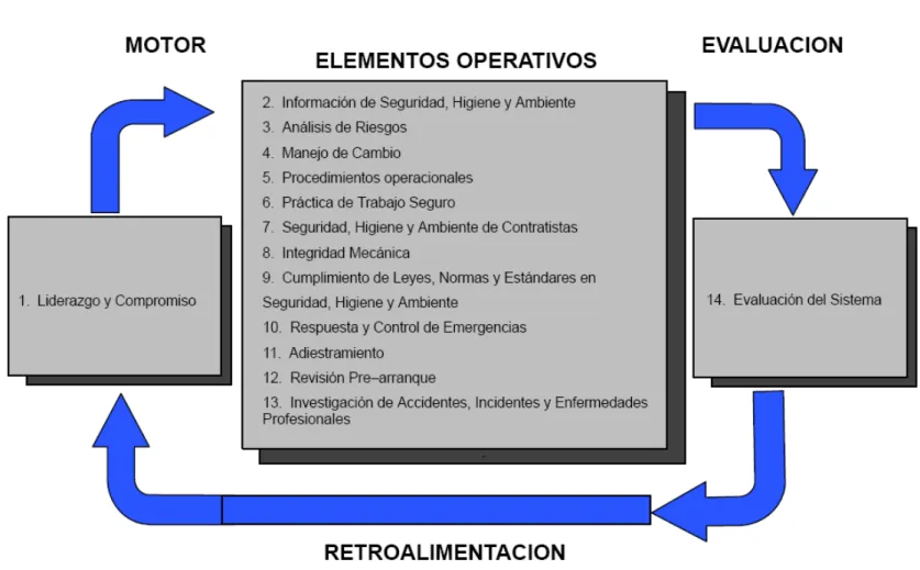 Figura 6. Conformación del sistema de gestión integral de riesgos PDVSA