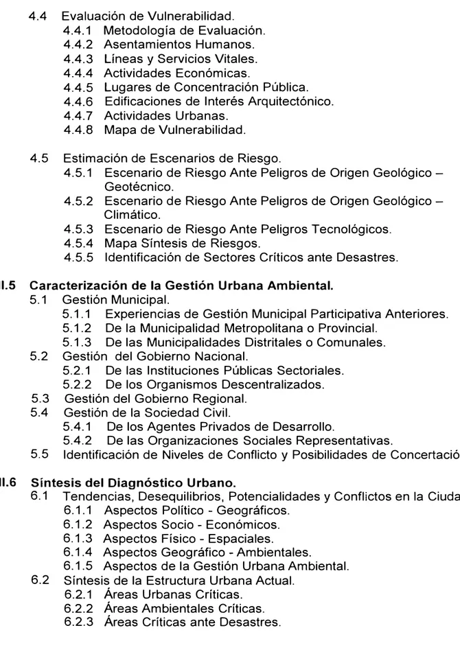 4.4.8  Mapa de Vulnerabilidad. 