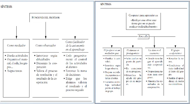 Figura 6.  Funciones del Profesor. 