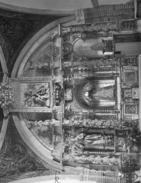 Fig. 1. 1. Boadilla de Rioseco (Palencia). Ermita Nuestra Señora del Amparo. Retablo mayor