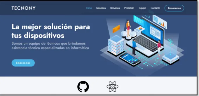 Fig. 6: Pagina informativa. 