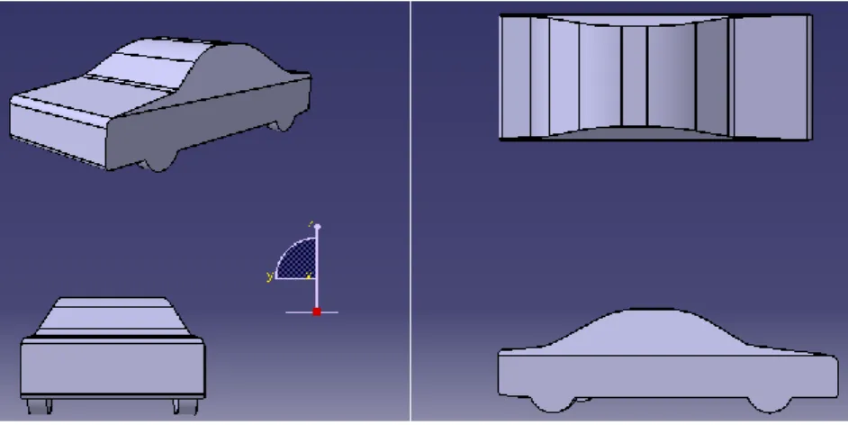 Figura 2.5: Modelo CAD del coche 