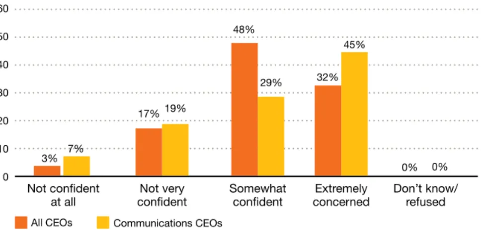 Figure 2: Concern over volatile or uncertain economic growth
