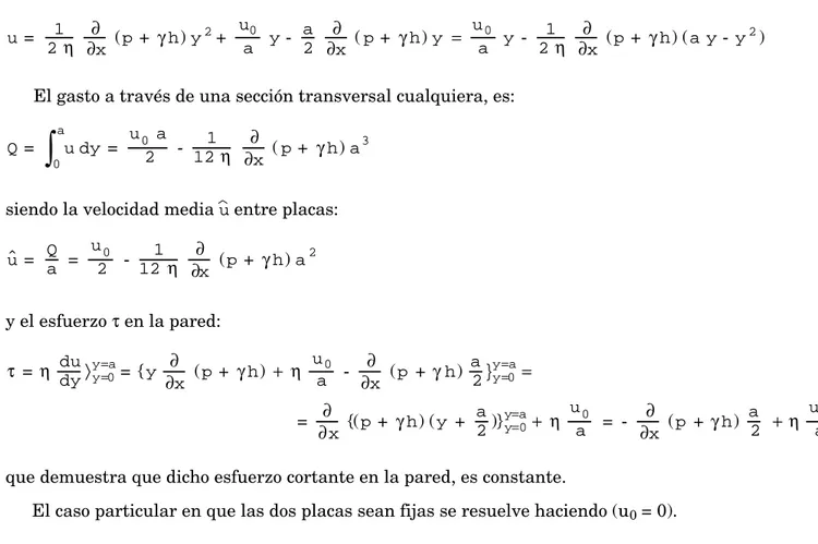 Fig XII.5.- Flujo forzado laminar con flujo de calor constante