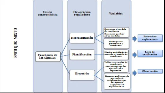 Figura 1 Variables de la enseñanza de las Ciencias Naturales 