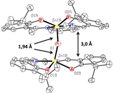 Figure  1.  X-ray  molecular  structure  determined  for  (1) 2 ·NBu 4 OH  showing  only  one  of  the  independent  molecules of the unit cell and a partial numbering scheme