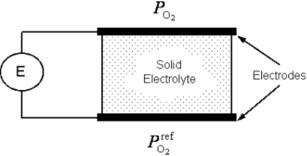 Figure  I.3 Basic structure of a potentiometric sensor 