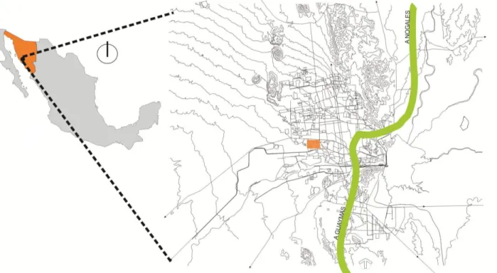 Imagen 11: Mapa de localización de Hermosillo.  