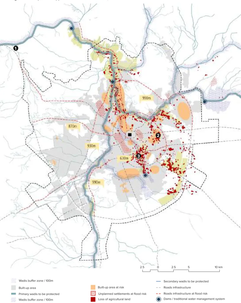 Figure 1 Example of Mapped Elements in Madinah, Saudi Arabia