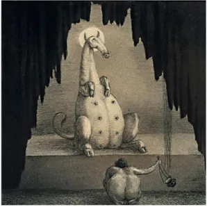 Fig. 13 La Adoración. Fuente: https://zothiqueelultimocontinente.wordpress.com/tag/alfred-kubin/ 