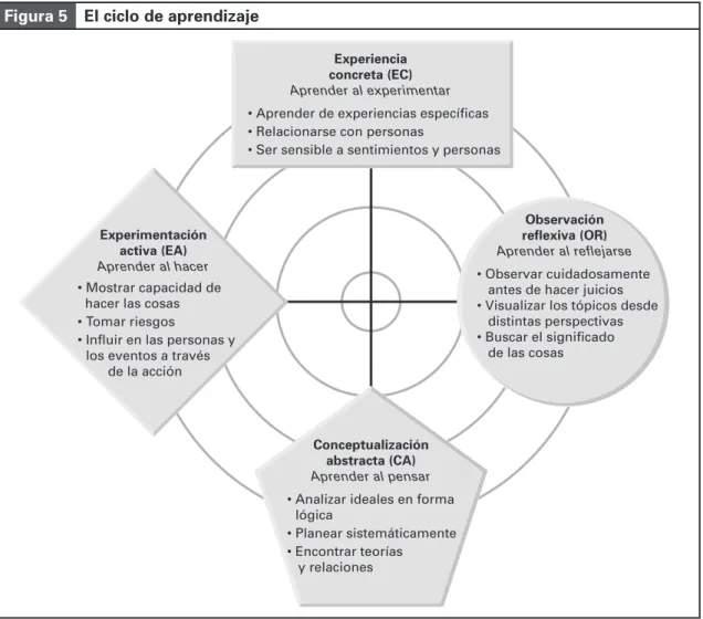 Figura 5 El ciclo de aprendizaje