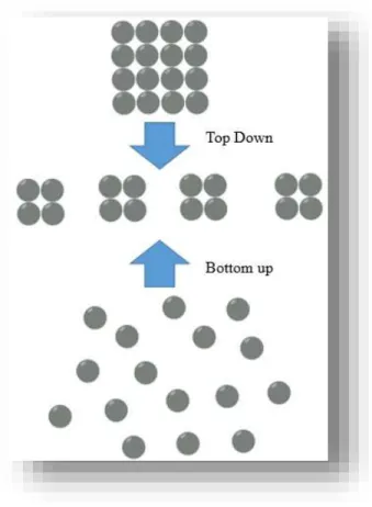 Figura 11. Representación gráfica de las metodologías “Top down” y “Bottom up”. 