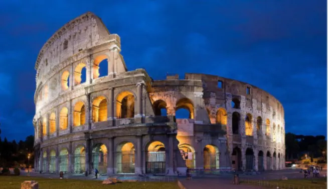 Figura 1.2. Coliseo, Roma. Fuente: Wikipedia, 2011. 