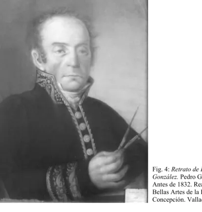 Fig. 4: Retrato de Pedro García  González. Pedro González Martínez. 