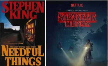 Figura 6. Similitud entre el estilo de Stephen King y Stranger Things. ‘’ La opinión de Stephen King sobre  la segunda temporada de 'Stranger Things' arrasa en Twitter’’