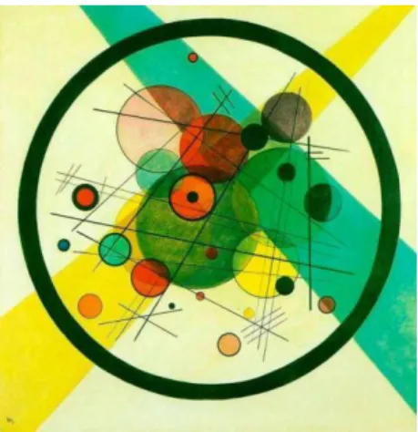 Cuadro 1 de Klee.                                   Cuadro 2 de Klee.  