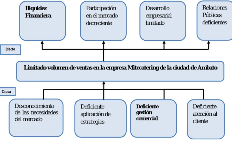 Gráfico No. 1  Árbol de Problemas 