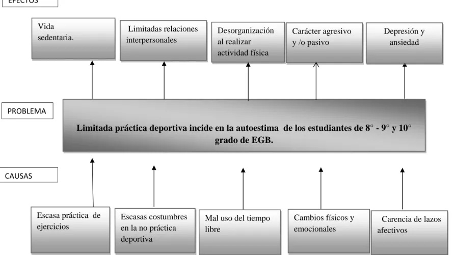 Gráfico 1.     Árbol de Problemas 