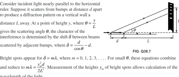 FIG. Q38.7qdL y ISMV2_5104_ch38.indd   380ISMV2_5104_ch38.indd   380 6/30/07   8:35:45 PM6/30/07   8:35:45 PM