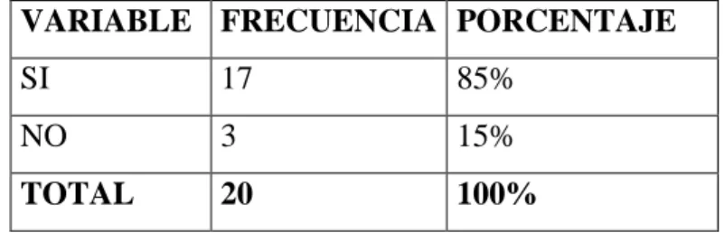 Gráfico No. 8 