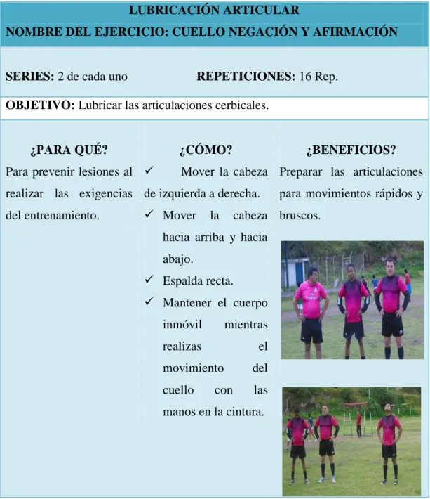 Tabla 20 Cuello negación y afirmación  