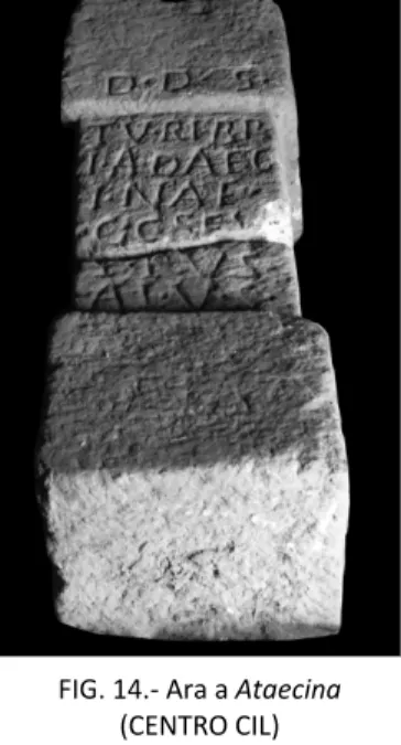 FIG. 14.- Ara a Ataecina  (CENTRO CIL)