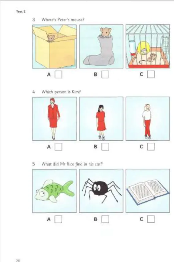 Figure 10. Listening: pre-test p.5 