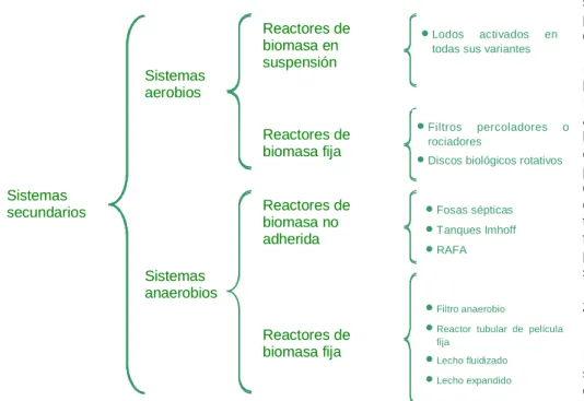 Figura 2.1 Clasificación de los reactores. 