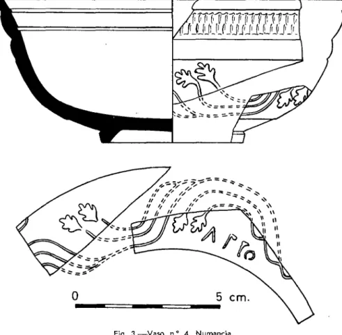 Fig. 3.—Vaso n.° 4. Numanci.a.
