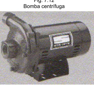 Fig. 7.12 Bomba centrífuga