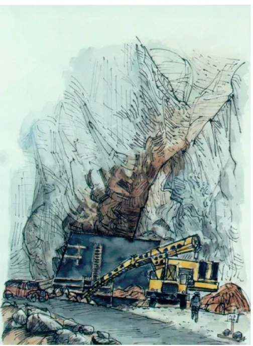 Figure 7: Sealing the Crevice, by Fletcher Martin (1904-79).  