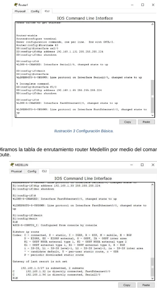 Ilustración 4 Configuración Básica.