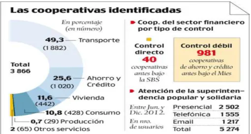 Figura No. 1 Identificación de cooperativas 