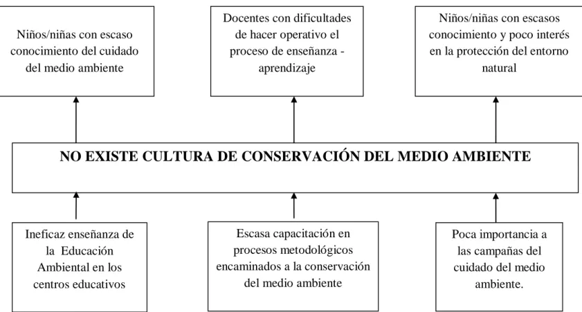 Gráfico N. 1   :    Árbol de problemas 