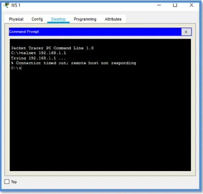 Ilustración 9:Telnet SERVER - CALI 