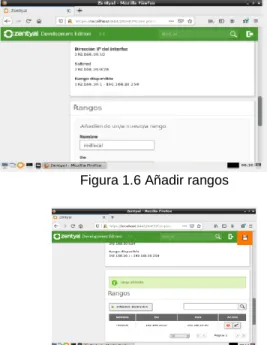Figura 1.5 Configuración de red 